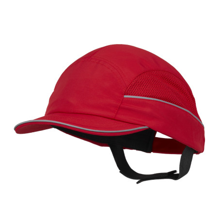 Casquette sécurité rouge vif