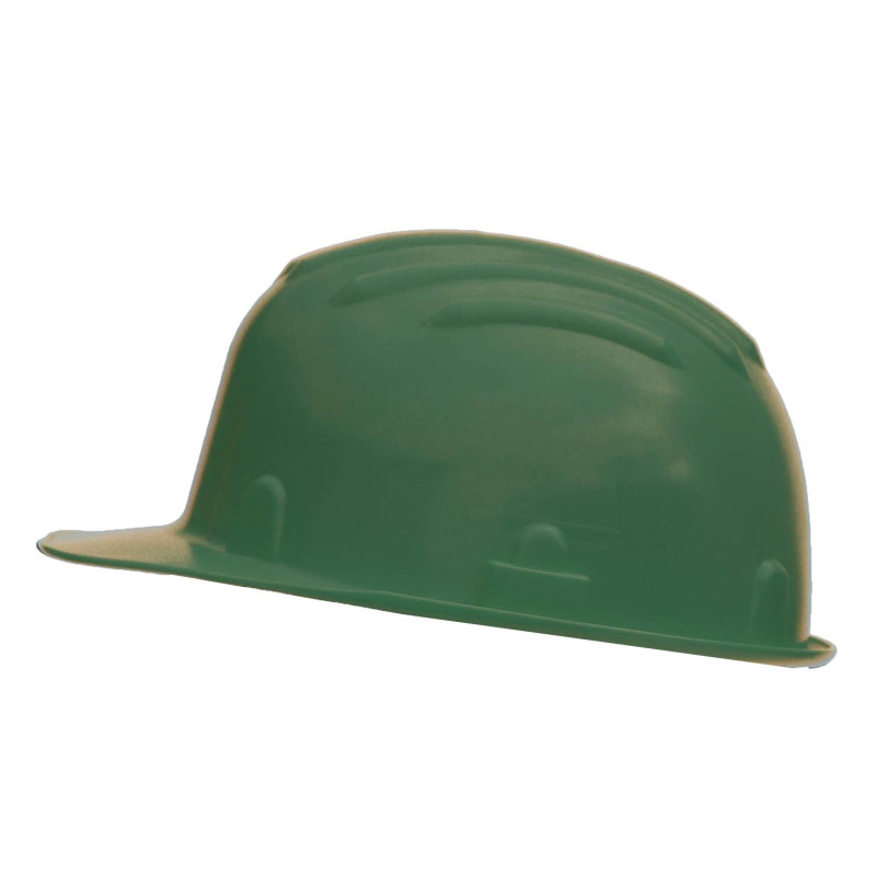 Casque chantier vert