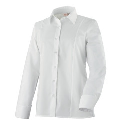 Chemisier service blanche pour femme
