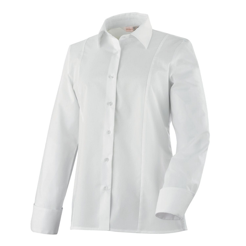 Chemisier service blanche pour femme