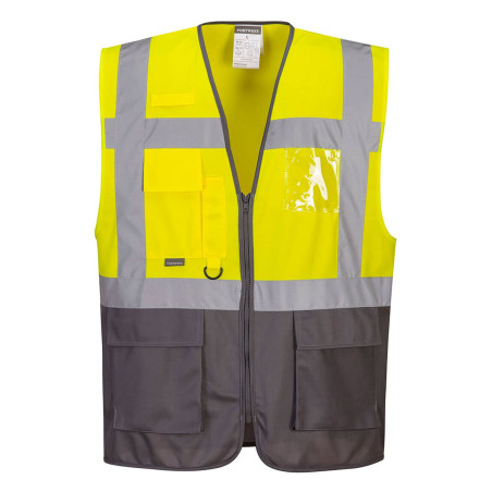 Gilet haute visibilité jaune