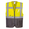 Gilet haute visibilité jaune