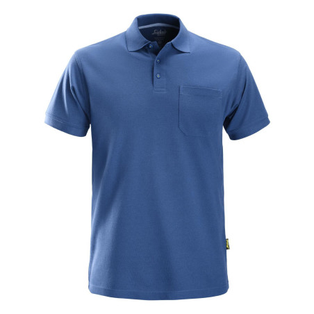 polo de travail bleu
