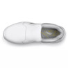 Mocassins de sécurité cuisine antidérapants blancs GUSTO Safety Jogger et Shoes For Crews S3 SRC