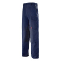 pantalon de travail professionnel BASALTE Lafont Work Collection 1MIM82CP bleu marine