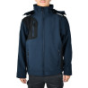 veste btp bleu marine