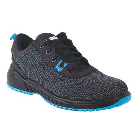 Chaussures De Sécurité Basses Femme S3 SRC Coverguard Iolite - Cuir Velours Confortable