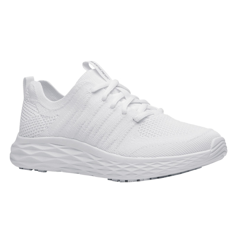 chaussure travail femme blanche