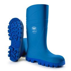 Bottes de sécurité bleues S4 SRC STEPLITE X SOLIDGRIP