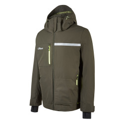 veste travail kaki