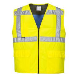 gilet refroidissant haute visibilité portwest