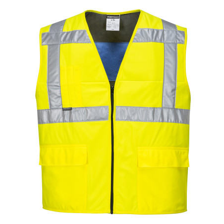gilet refroidissant haute visibilité portwest