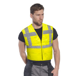 gilet haute visibilité anti chaleur