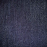 Zoom sur le tissu denim de la veste de cuisine NERO Jean Denim