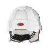 Casque electricien avec visiere