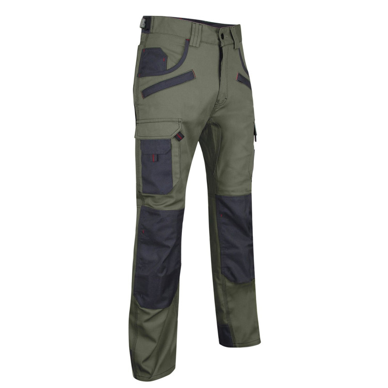 Pantalon de travail vert kaki LMA SECATEUR