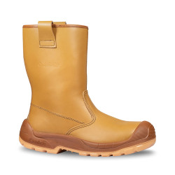Bottes de sécurité BTP en cuir S3S JALHAKA