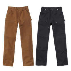 Pantalon de charpentier renforcé Carhartt B01 en Cotton Duck