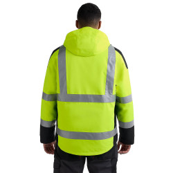 Veste haute visibilité chauffante