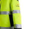 Veste haute visibilité chauffante imperméable