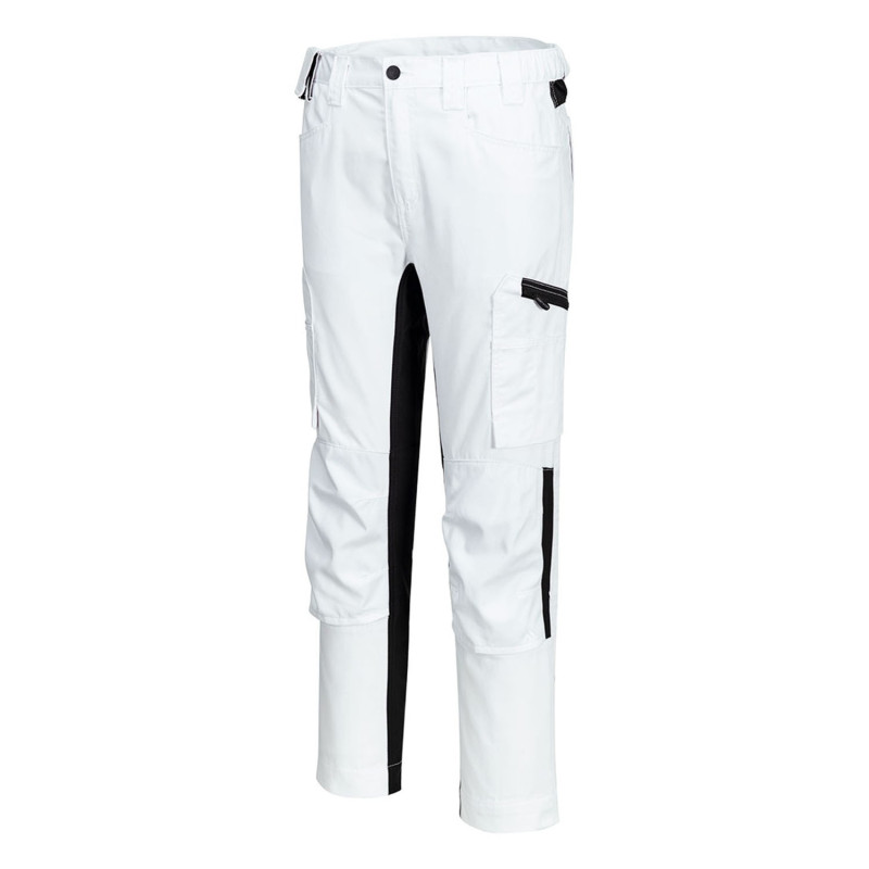 pantalon travail blanc
