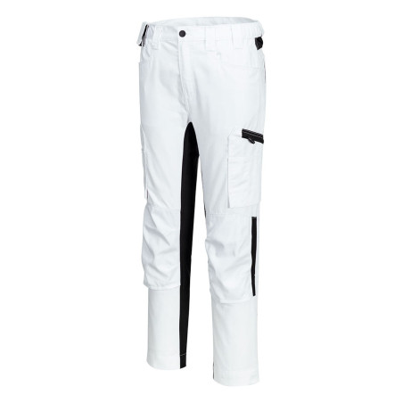 pantalon travail blanc