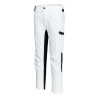 pantalon travail blanc
