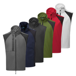 Gilet softshell de travail
