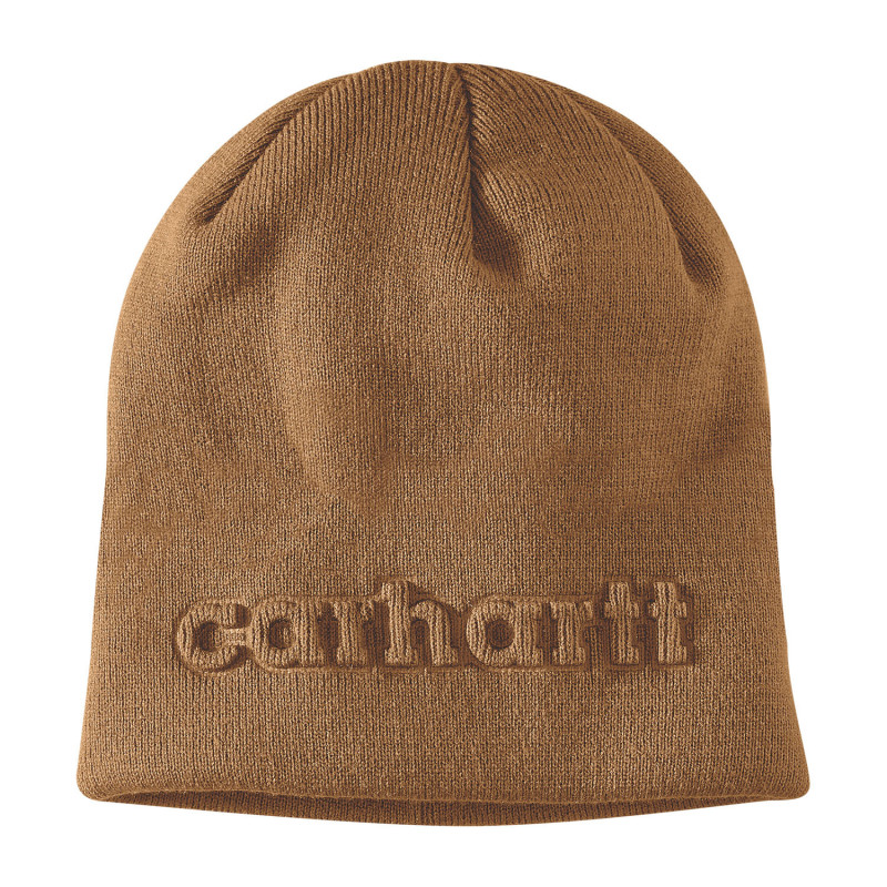 Bonnet de travail marron carhartt