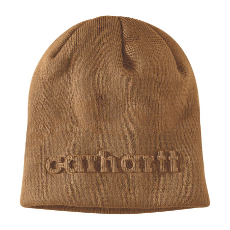 Bonnet de travail marron carhartt