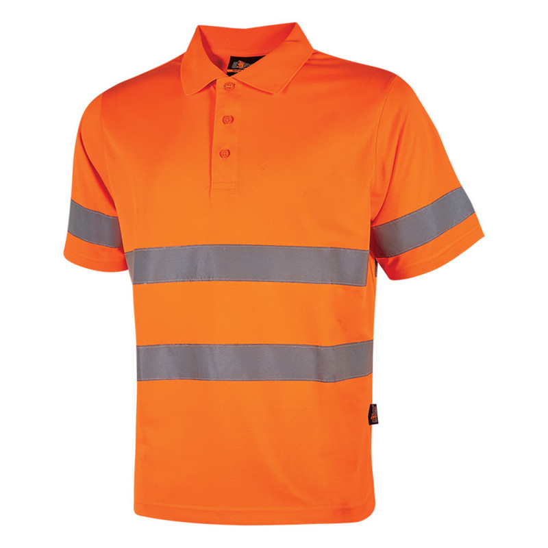 polo haute visibilité respirant