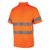 polo haute visiblité orange