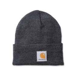 Bonnet de travail gris anthracite Carhartt A18 WATCH HAT