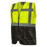 gilet chantier fluo