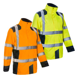 Parka haute visibilité
