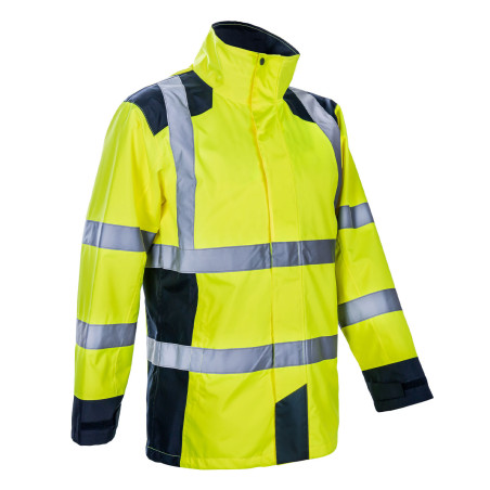Parka de pluie haute visibilité