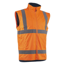 Gilet haute visibilité manches amoviles