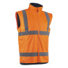 Gilet haute visibilité manches amoviles