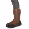 bottes de sécurité marron 