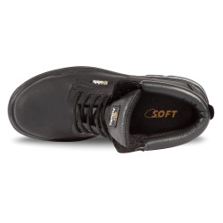 Chaussures de sécurité homme en cuir