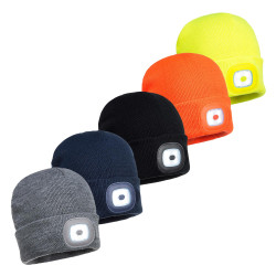 Bonnet de travail led
