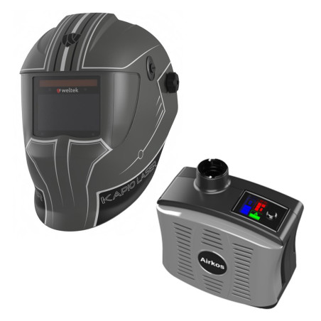 cagoule soudeur laser avec ventilation assistée