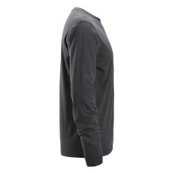 T-shirt professionnel manches longues noir