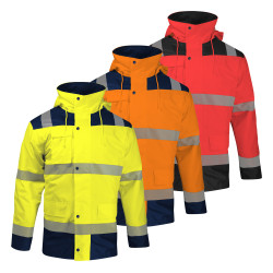 Parka haute visibilité 5 en 1