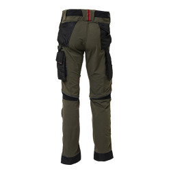 pantalon travail kaki