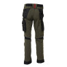 pantalon travail kaki