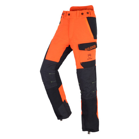 pantalon forestier orange