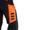 pantalon forestier orange solidur