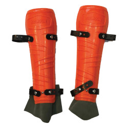 Protège tibia rigide débroussaillage
