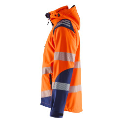 veste orange fluo professionnelle